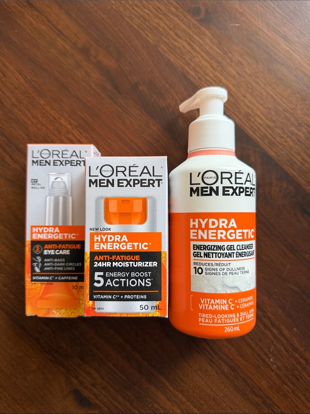 L'Oréal Men Expert Hydra Energetic Skincare Set - new